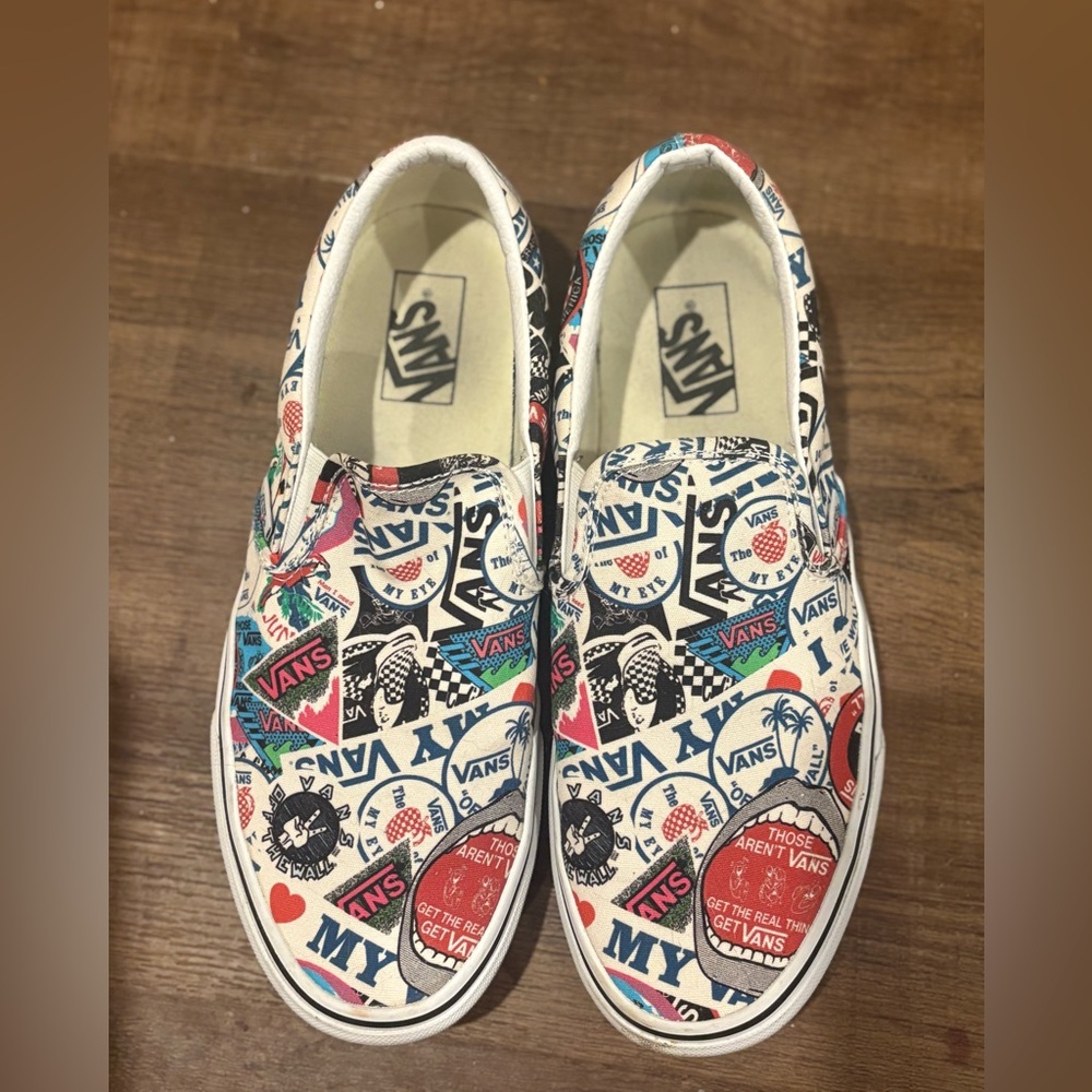 Vans slip on